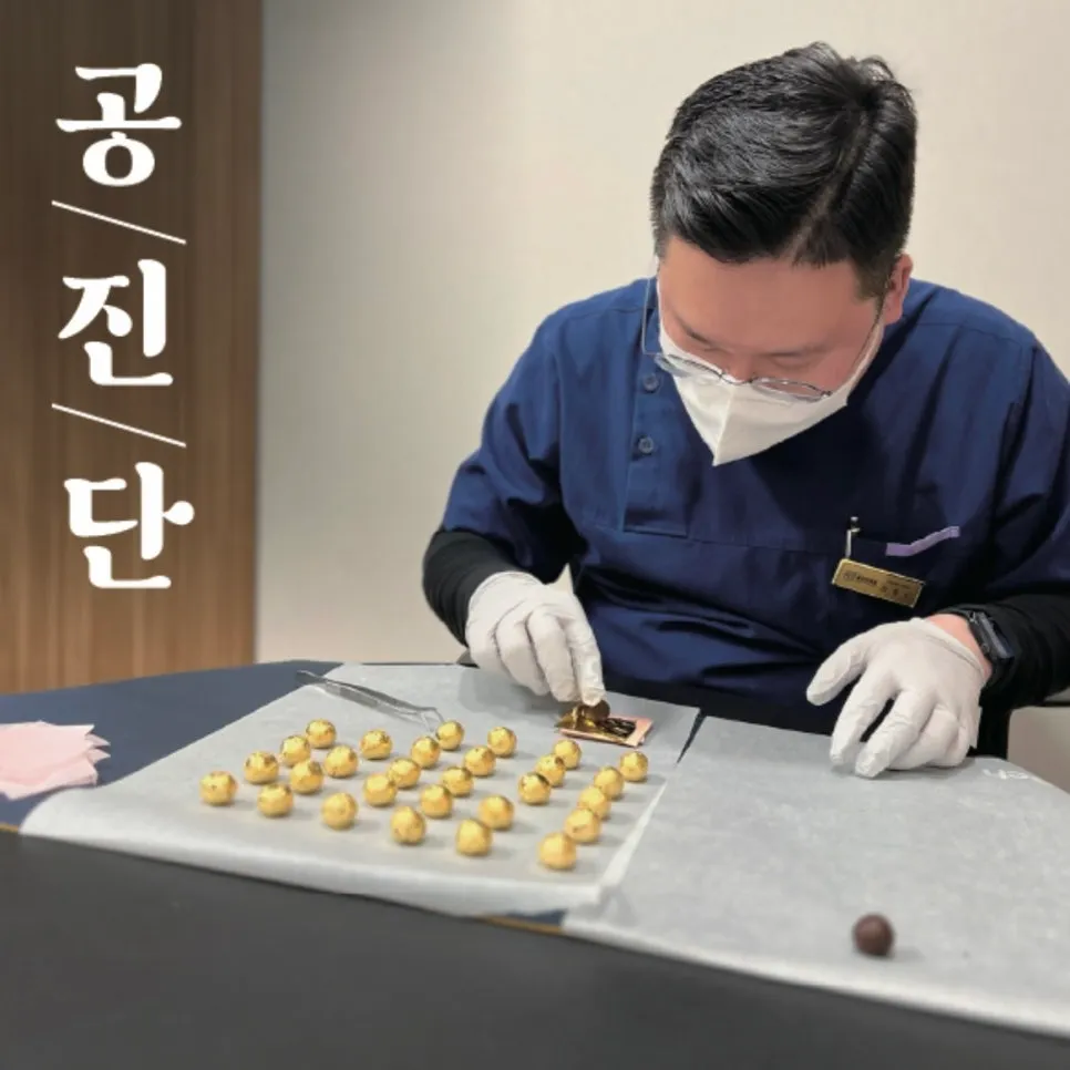 기력이 떨어질 땐 공진단이 참 좋습니다.