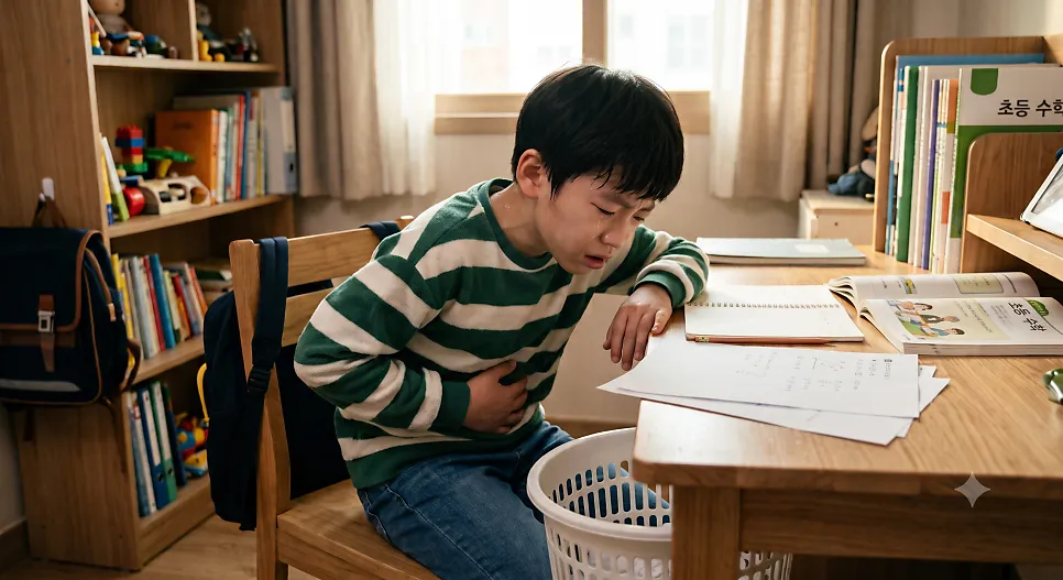 스트레스와 구토- 시험만 앞두면 토하는 아이(행신동서화한의원)