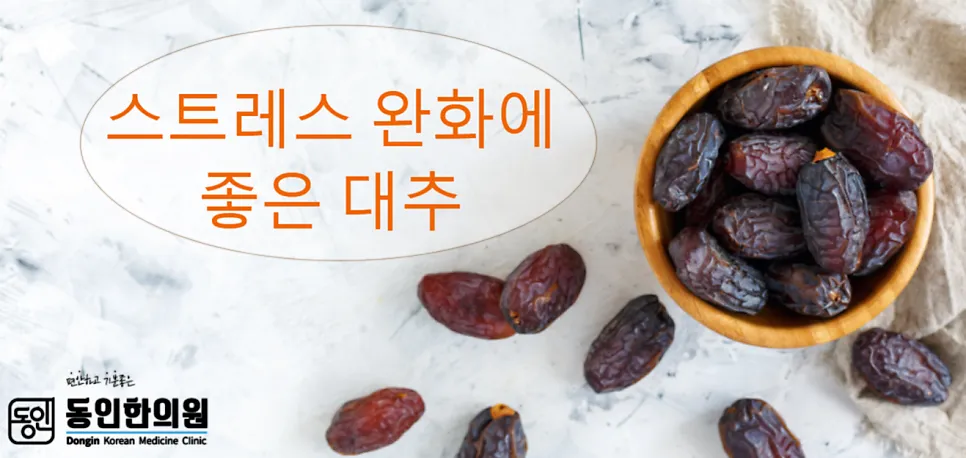 삼산동 동인한의원 – 스트레스 완화에 좋은 대추