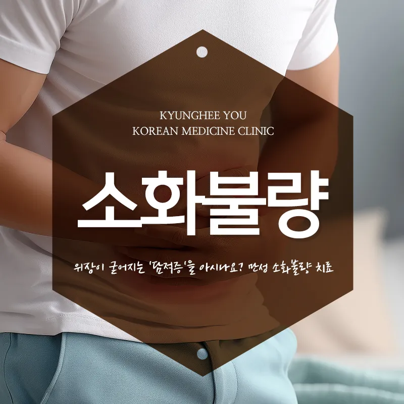 만성 소화불량의 늪 : 원인 분석과 한의학적 치료의 모든 것_강남 경희유한의원