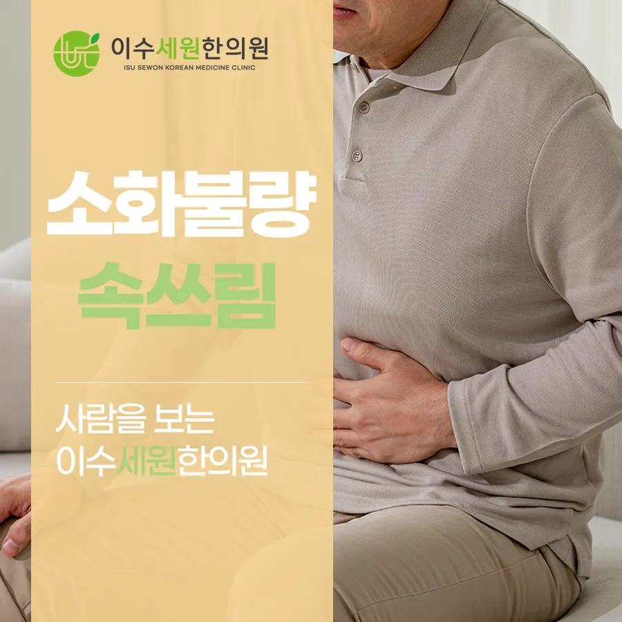 소화불량 속쓰림 담적병 한약으로
