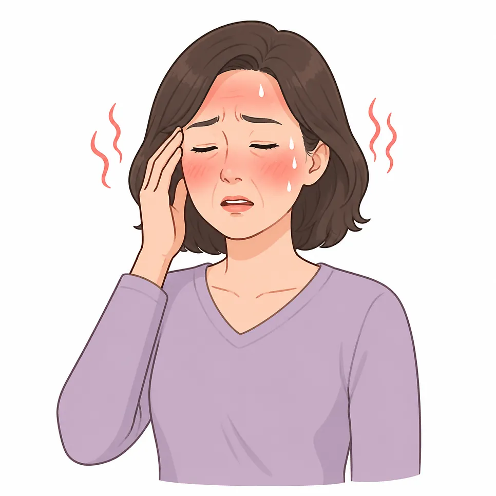 [여주 김한의원] 갱년기 안면홍조, 한의학에서는 어떻게 볼까요?