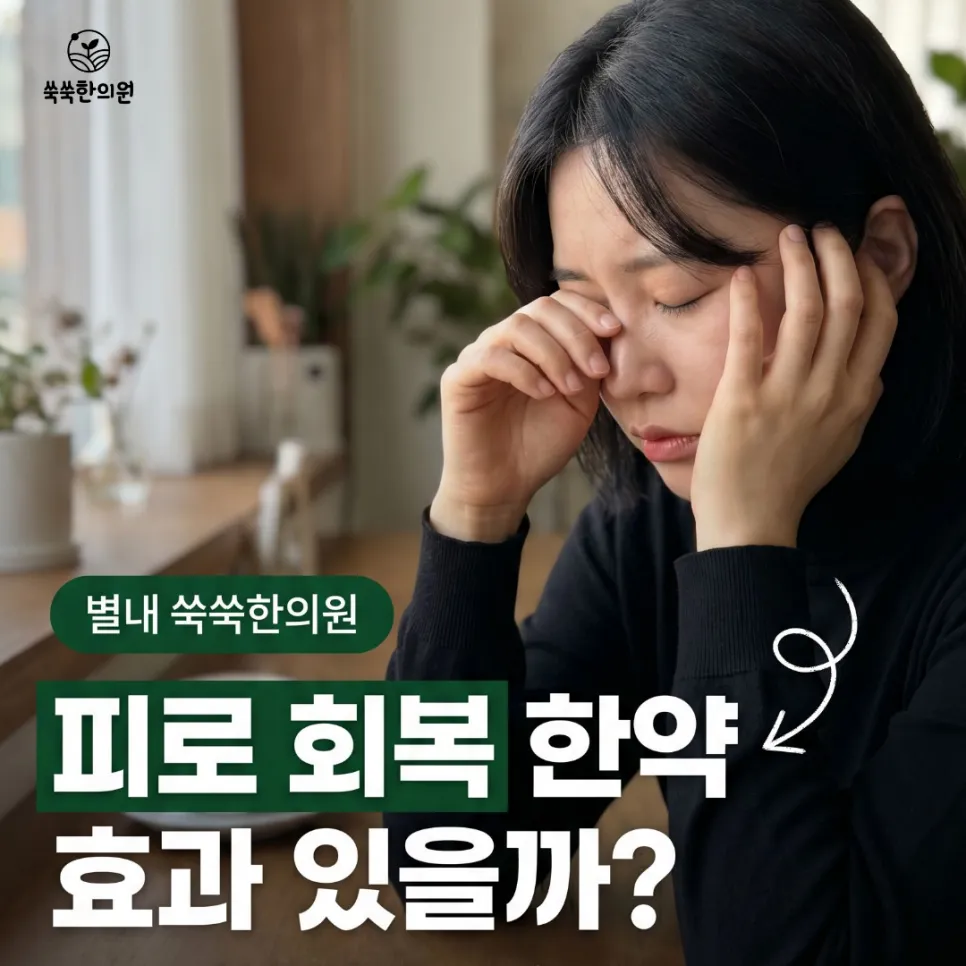 별내한의원 만성피로 한약 효과 있을까? 피로 원인별 한의원 치료 방법
