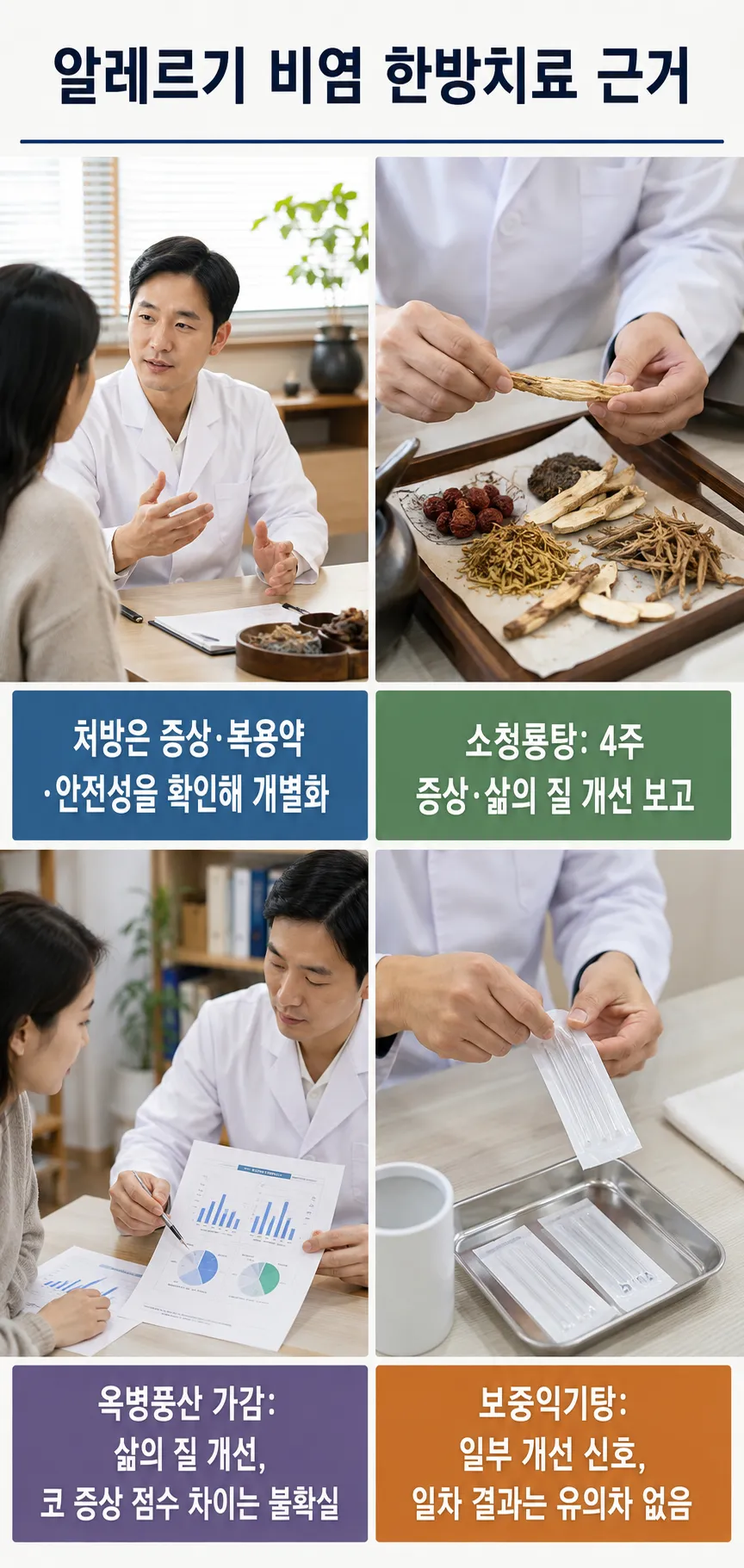 춘천 알레르기 비염 한의원, 감기와 구분하는 법과 코막힘 관리 원칙