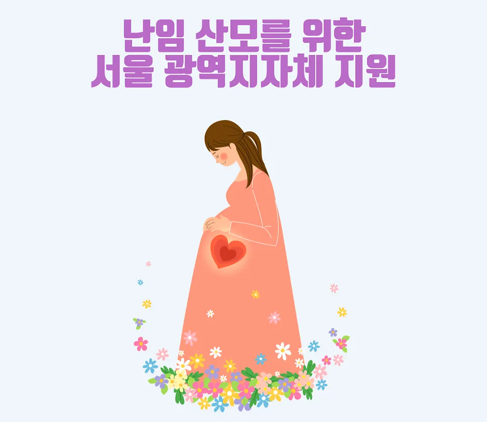 난임 및 산모를 위한 서울 광역지자체 지원 내용