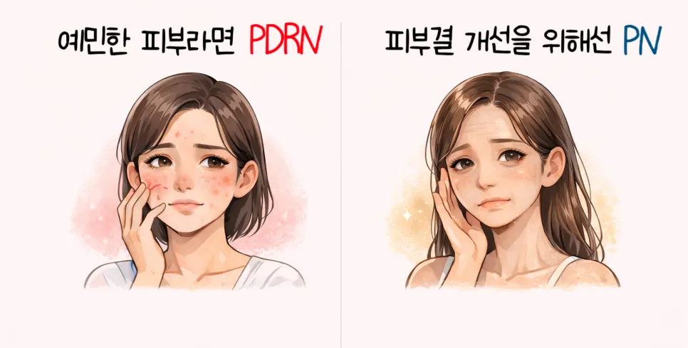 스킨부스터, PDRN과 PN(리쥬란)은 어떻게 다를까?