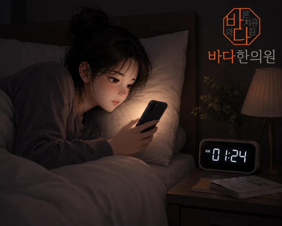 잘자야 살이 빠진다구요? - 동탄 다이어트 바다한의원