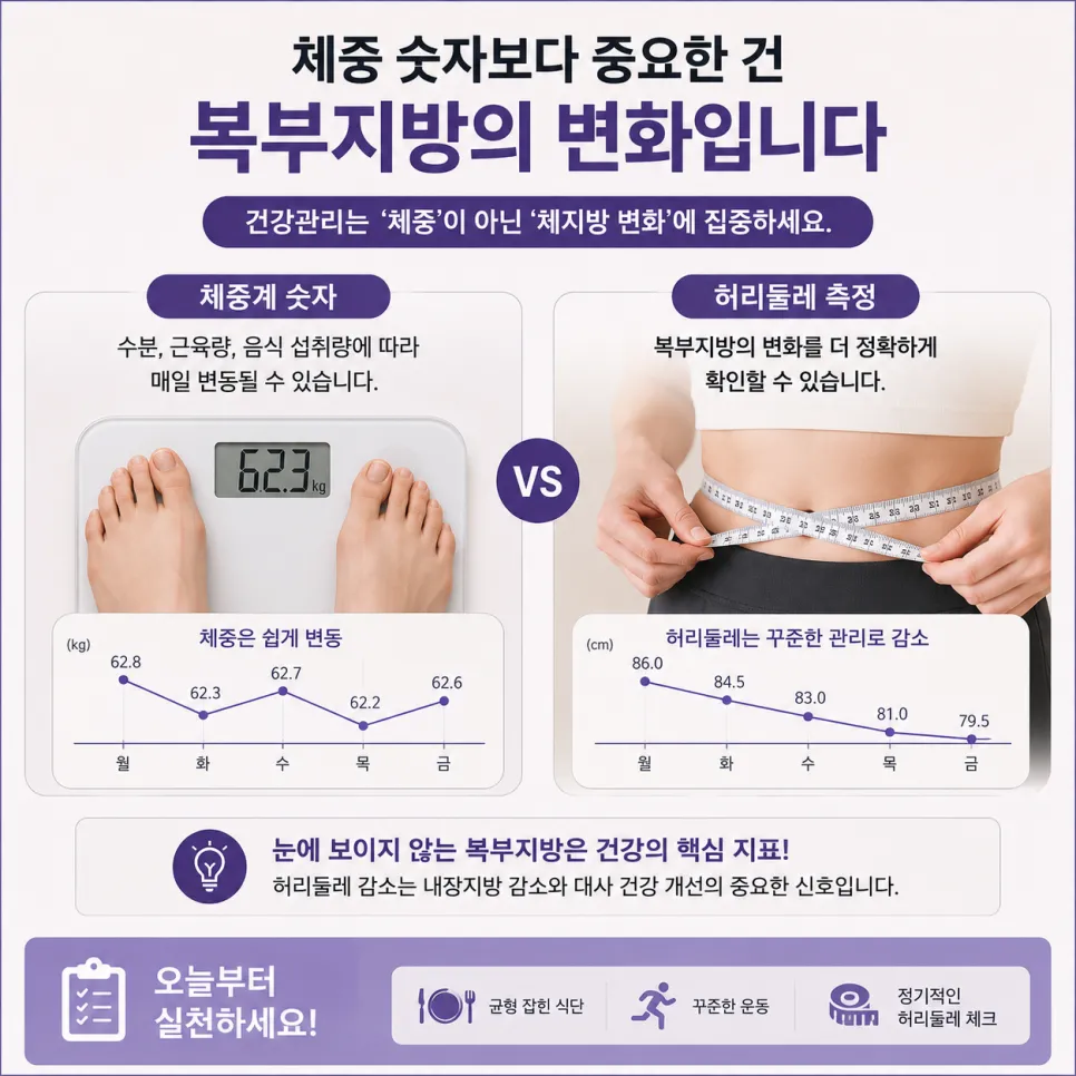 뱃살은 다 같은 뱃살이 아닙니다, 피하지방과 내장지방을 따로 봐야 하는 이유