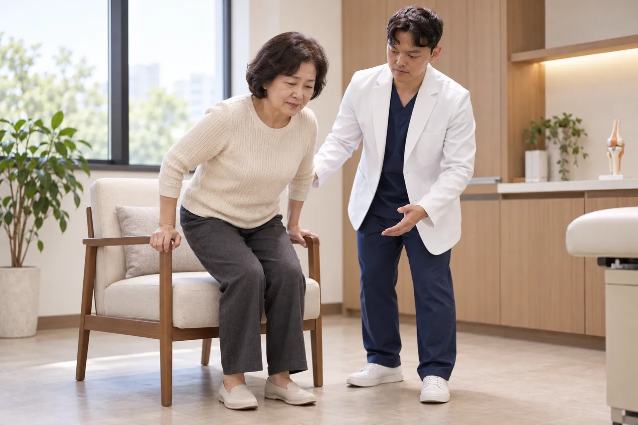 춘천-무릎관절염-한의원-전침-연구로-본-통증-변화와-한약치료_02_진료.png