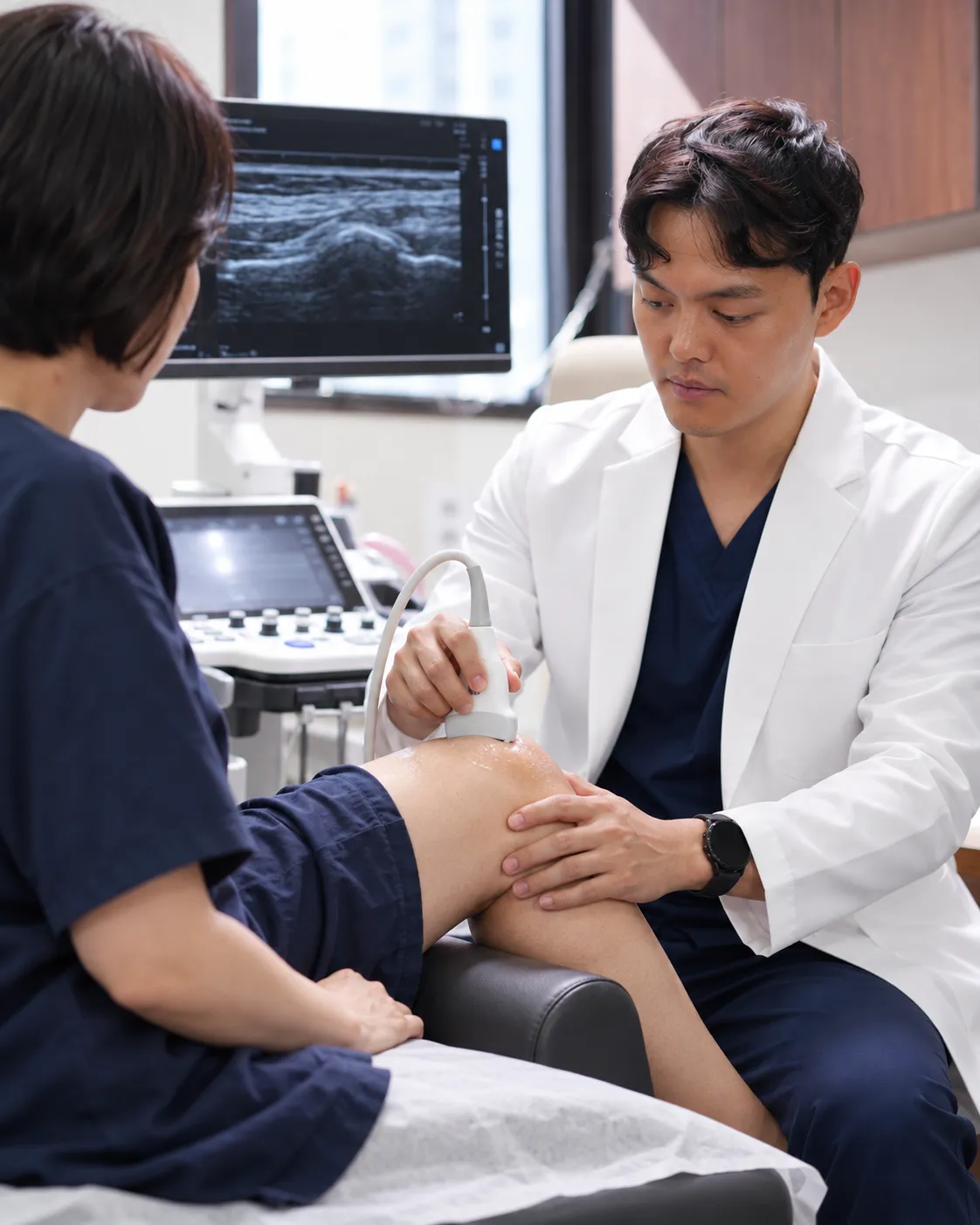 춘천 무릎 골관절염 파크경희한의원, 의자에서 일어날 때 통증의 한약과 근력운동_02_진료.png