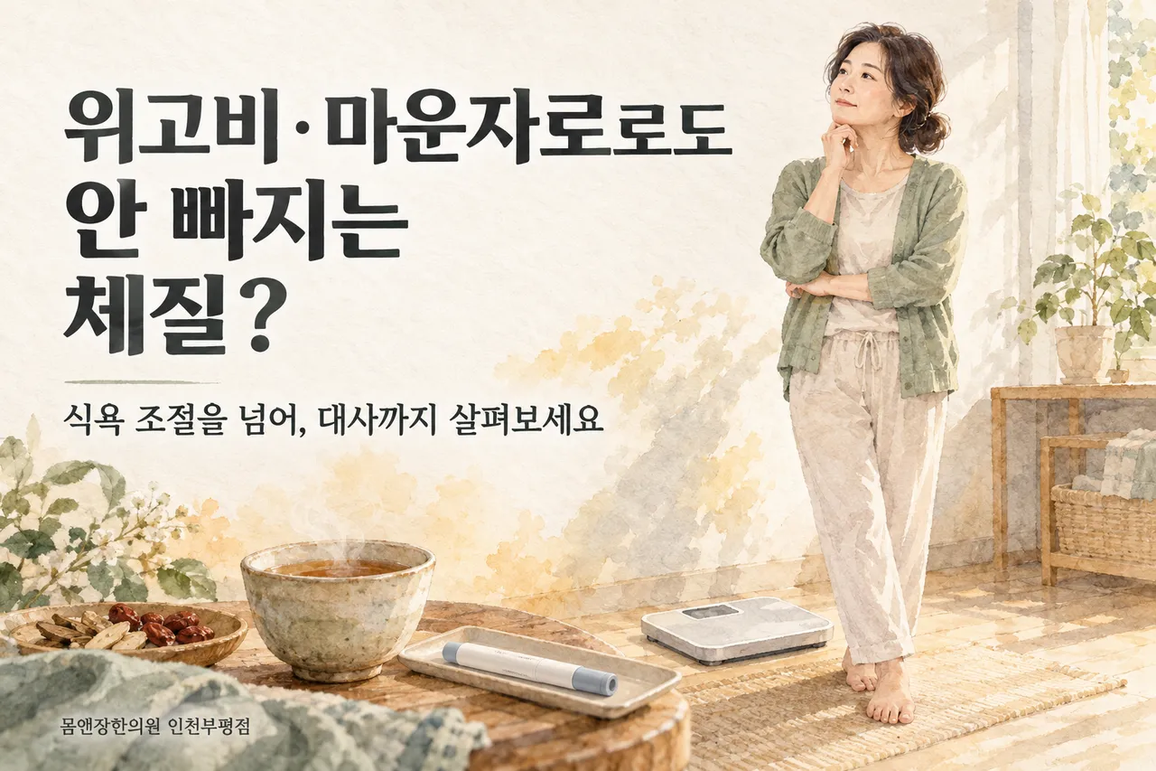 느린 감량, 대사와 체질을 살펴보다.png