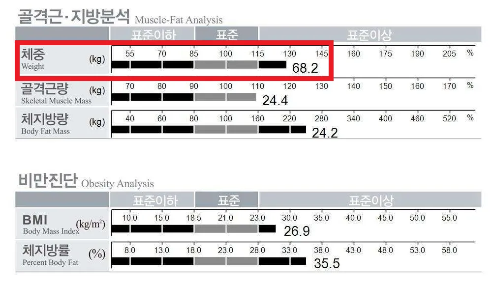 간식 위주의 식사로 1년 사이 급격하게 살이 찐 30대 여성 - Before